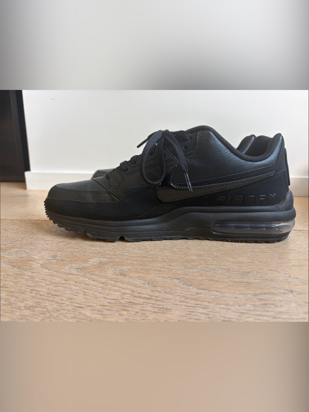 Nike Air Max LTD 3 Triple Black Men’s Size 12 – 687977-020 – Good Condition